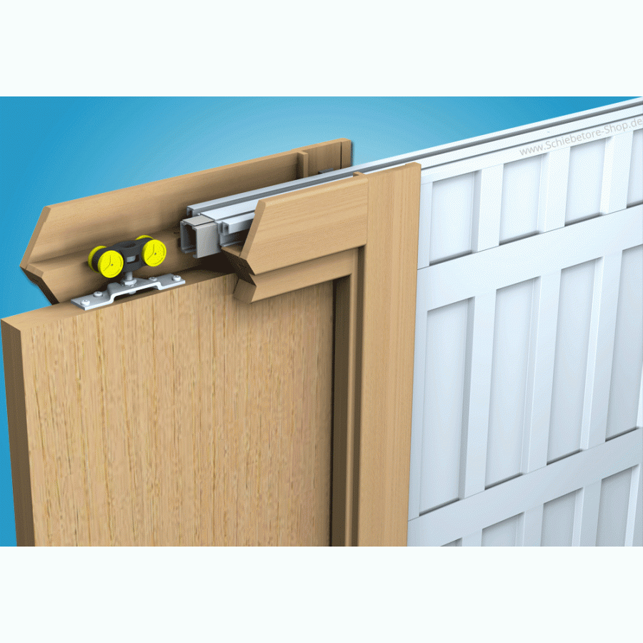 Schiebetore-Shop.de - Schiebetürbeschläge - Schiebetür Inside Bausatz