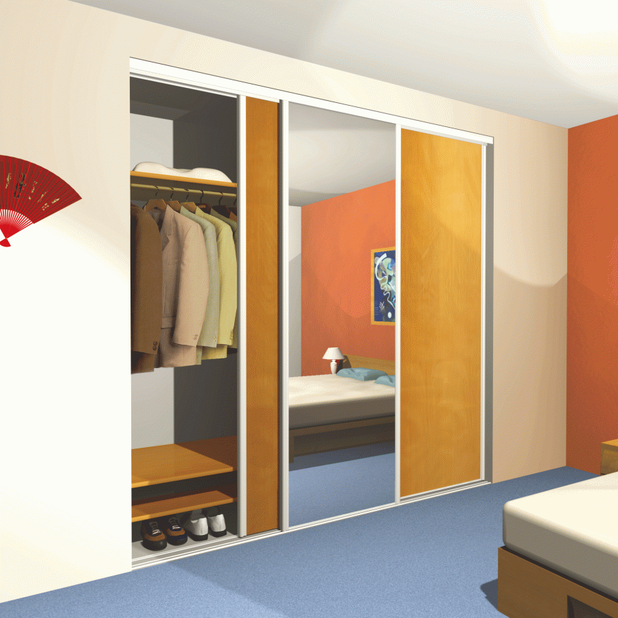 Schiebetore Shop De Schiebeturbeschlage Bausatze Schrankturen Schiebetur Wandschrank Bausatz