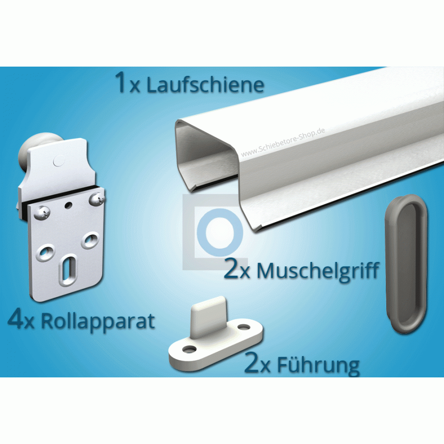 Schiebetore Shop De Schiebeturbeschlage Bausatze Schrankturen