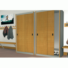 Schiebetür Wandschrank 38kg Bausatz